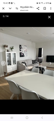 Rental Oulu Toppilansaari 3 rooms Seilitie