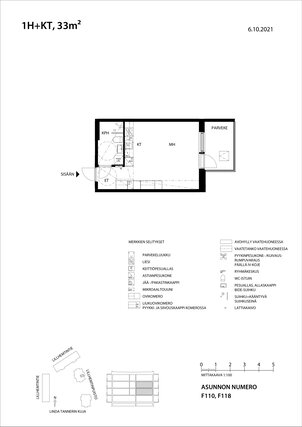 Vuokra-asunto Espoo  Yksiö -