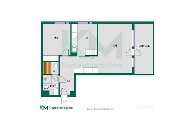 Rental Espoo Leppävaara 2 rooms