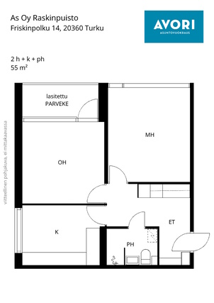 Rental Turku Runosmäki 2 rooms