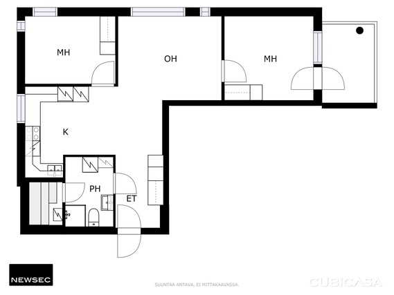 Rental Kerava Keskusta 3 rooms Kampanja