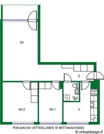 Rental Hyvinkää Kirjavatolppa 3 rooms