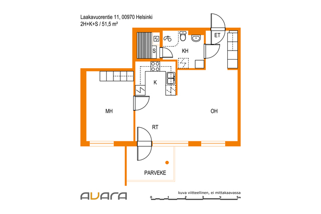 Rental Helsinki Mellunkylä 2 rooms