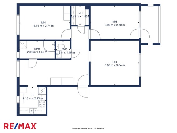 Rental Vantaa Simonkallio 3 rooms Yleiskuva