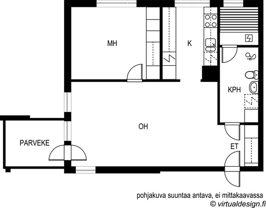 Rental Kuopio Särkilahti 2 rooms