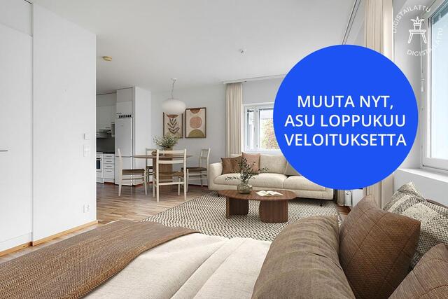 Vuokra-asunto Helsinki Herttoniemi Yksiö