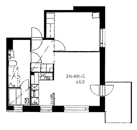 Right of occupancy apartment Helsinki Herttoniemenranta 2 rooms