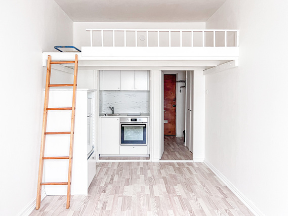 Rental Helsinki Kallio 1 room Koti tehokkailla neliöillä loistavalla sijainnilla!