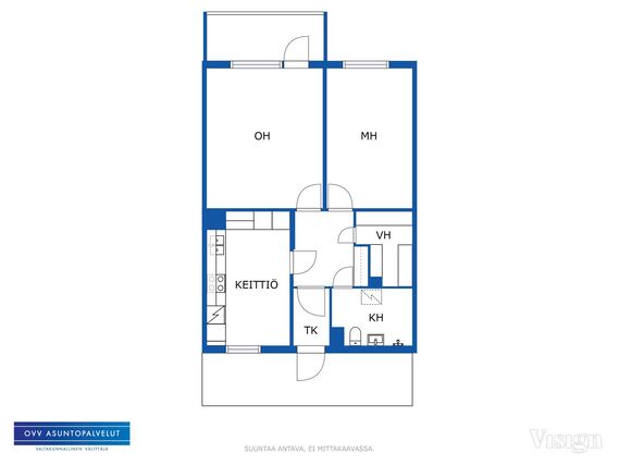 Rental Lappeenranta Kourula 2 rooms