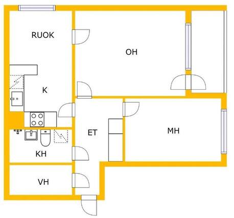 Rental Lempäälä Harakkala 2 rooms