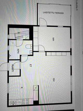 Rental Oulu Myllytulli 2 rooms