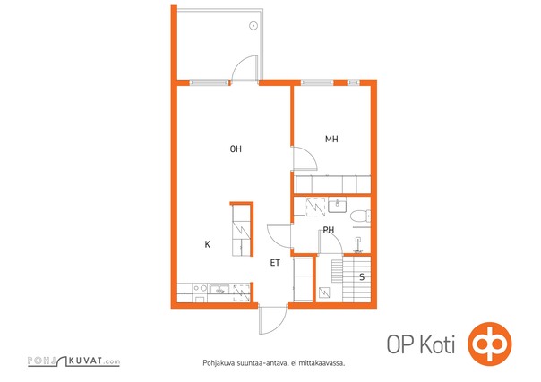 Rental Pirkkala Pere 2 rooms