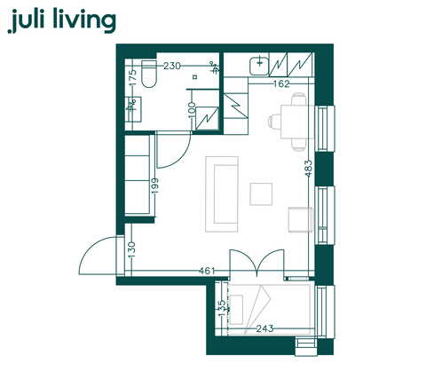 Rental Vantaa Tikkurila 1 room