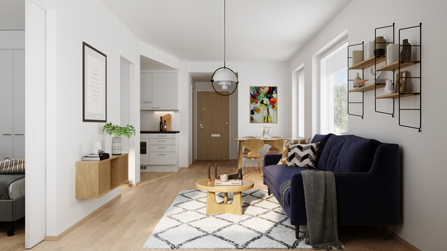 Rental Porvoo Länsiranta 2 rooms -