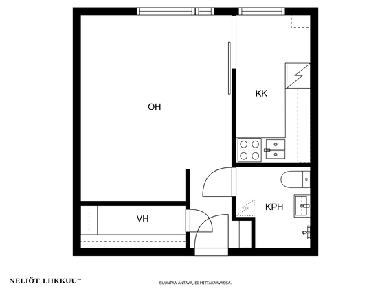 Vuokra-asunto Lahti Metsäkangas Yksiö