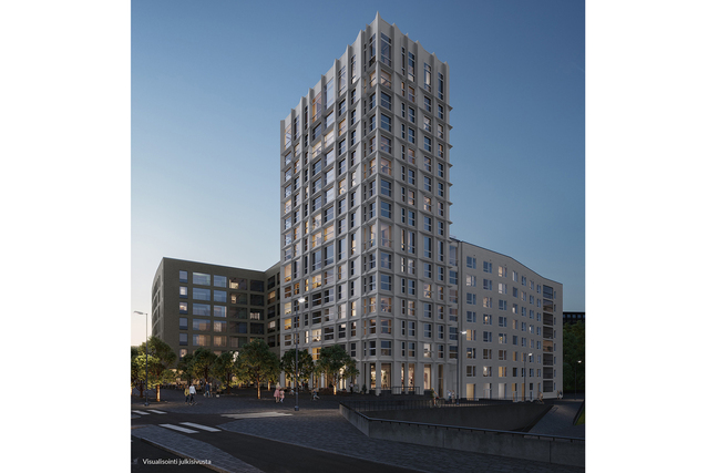 Vuokra-asunto Helsinki Jätkäsaari Kaksio