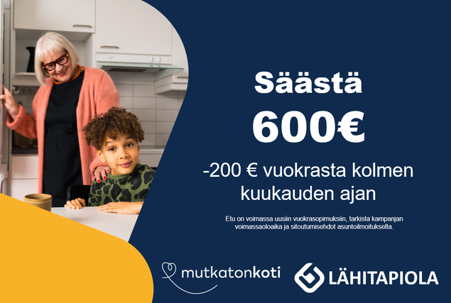 Vuokra-asunto Turku Kirstinpuisto Yksiö