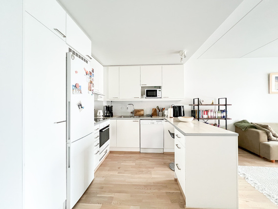 Rental Espoo Tuomarila 2 rooms Viihtyisä koti hyvällä sijainnilla juna-aseman vieressä.
