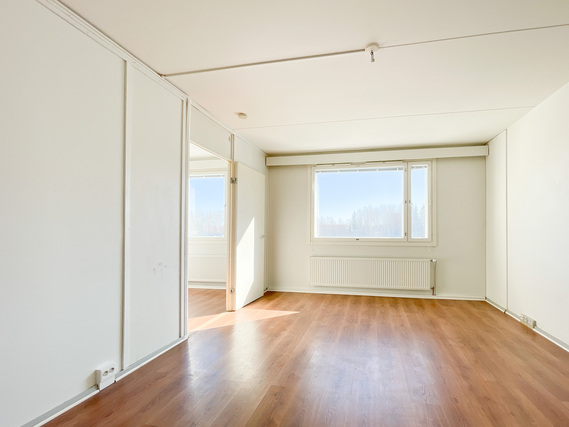 Rental Vantaa Kulomäki 1 room Tilava yksiö luonnonläheisellä sijainnilla.