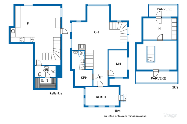 Rental Helsinki Jollas 4 rooms Upea ja uniikki huvilakoti kolmessa kerroksessa huippupaikalla Jollaksessa.