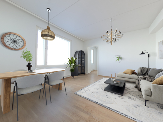 Rental Helsinki Kannelmäki 2 rooms Digistailattu