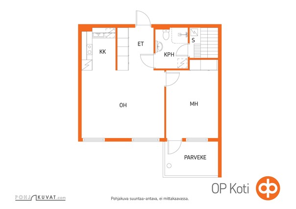 Rental Seinäjoki Keskusta 2 rooms