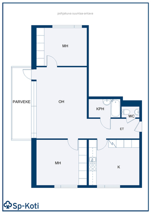 Rental Kotka Ruonala 3 rooms