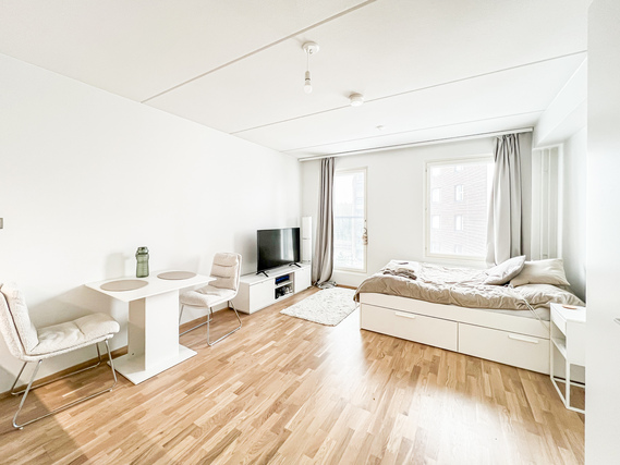 Rental Vantaa Kivistö 1 room Neljännen kerroksen, 2022 valmistunut valoisa koti