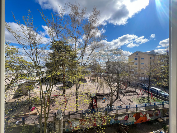 Vuokra-asunto Helsinki Hermanni Kaksio Kodikas kaksio loistavien liikenneyhteyksien äärellä.