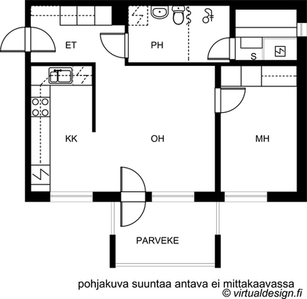 Vuokra-asunto Joensuu Noljakka Kaksio -