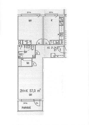 Rental Nokia Myllyhaka 2 rooms