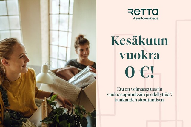 Vuokra-asunto Jyväskylä Lutakko Kaksio -