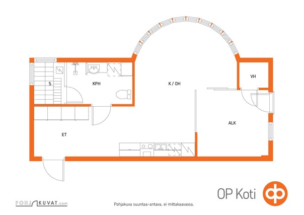Rental Lapua Keskusta 2 rooms