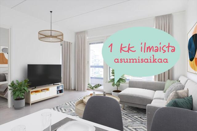 Vuokra-asunto Helsinki Aurinkolahti 3 huonetta Kampanja