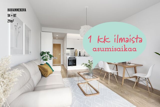 Rental Helsinki Ruskeasuo 1 room Kampanja