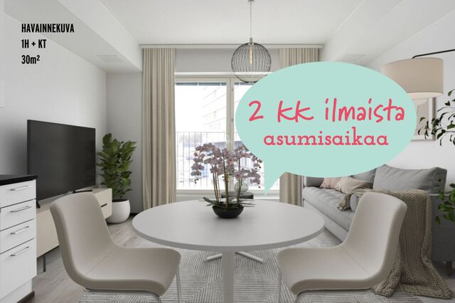 Vuokra-asunto Espoo Finnoo Yksiö Kampanja