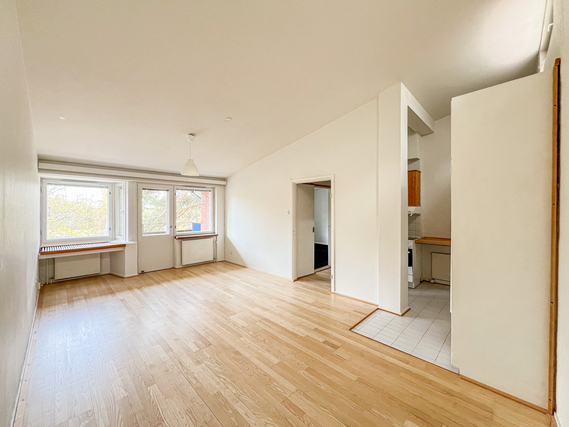 Rental Helsinki Munkkivuori 2 rooms Ylimmän kerroksen huoneisto, suositulla sijainnilla Munkkivuoressa!