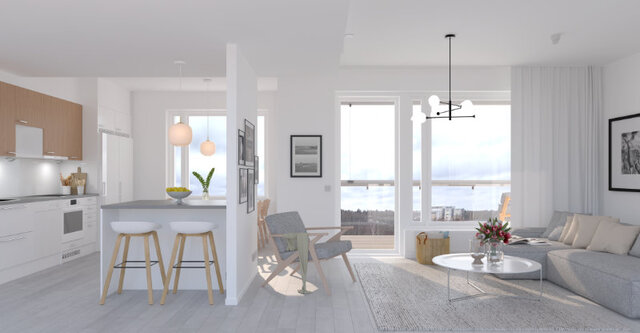 Rental Espoo Vermonniitty 4 rooms Anna Sahlsténin katu 5