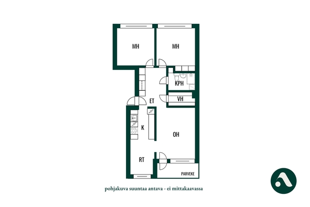 Rental Helsinki Myllypuro 3 rooms