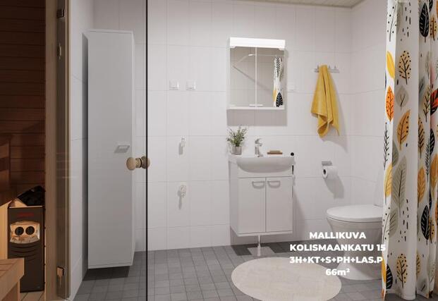 Vuokra-asunto Tampere Rahola 3 huonetta
