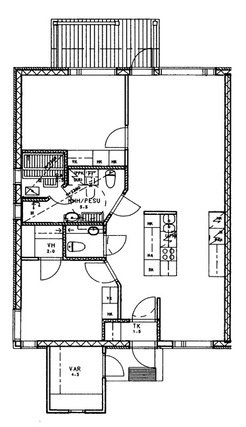 Right of occupancy apartment Espoo Mankkaa 3 rooms