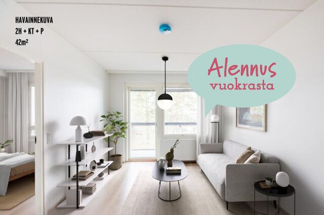 Rental Espoo Saunalahti 2 rooms Kampanja