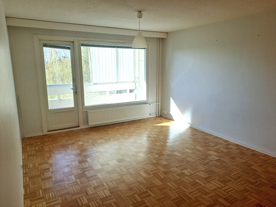 Rental Tampere Hervanta 3 rooms Suuntaa antava pohjapiirustus. Ei mittakaavassa