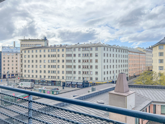 Vuokra-asunto Helsinki Harju Yksiö Keskeisellä paikalla oleva viihtyisä 5. kerroksen koti viihtyisällä ilmeellä
