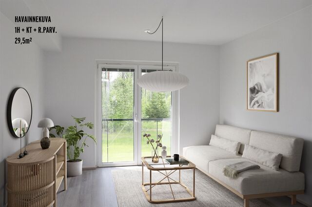 Rental Jyväskylä Savela 1 room Havainnekuva