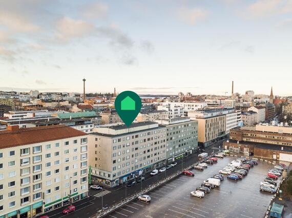 Vuokra-asunto Tampere Keskusta Kaksio