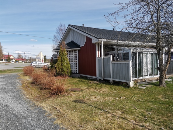 Rental Kaustinen Kaava-alueet 2 rooms Sisäänkäynti, varasto vasemmalla