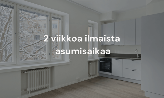 Vuokra-asunto Helsinki Taka-Töölö Yksiö