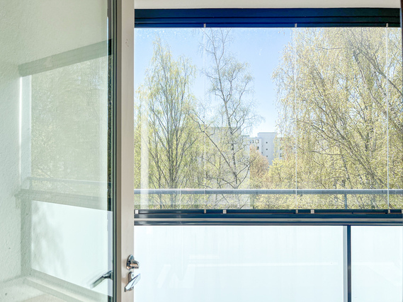 Vuokra-asunto Espoo Perkkaa Yksiö Hissitalon viidennen kerroksen valoisa yksiö, sisäpihanäkymillä!