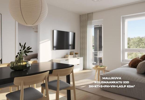 Vuokra-asunto Tampere Rahola Kaksio